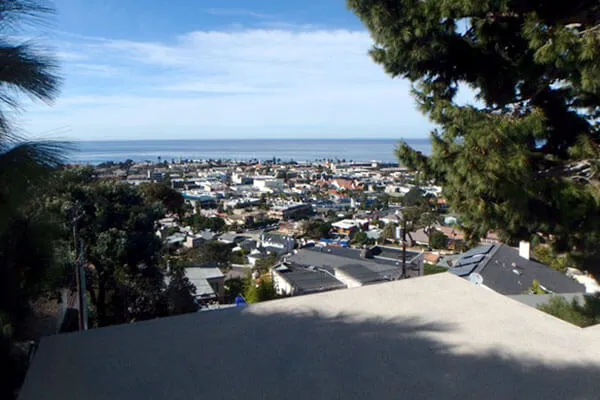 La Jolla roofing system detail
