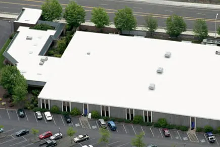 PVC commercial roofing